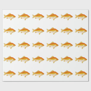 Papier Cadeau Poisson rouge commun