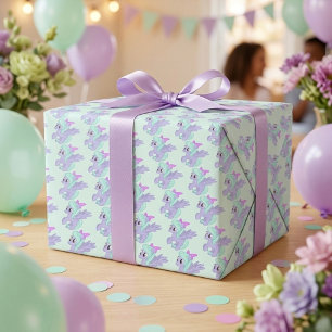 Papier Cadeau Poney