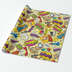 Papier Cadeau   Pop Art