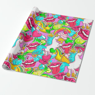 Papier Cadeau Pop Art