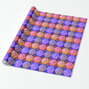 Papier Cadeau Pop Art Basket
