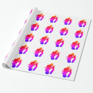 Papier Cadeau Pop Art Gorilla