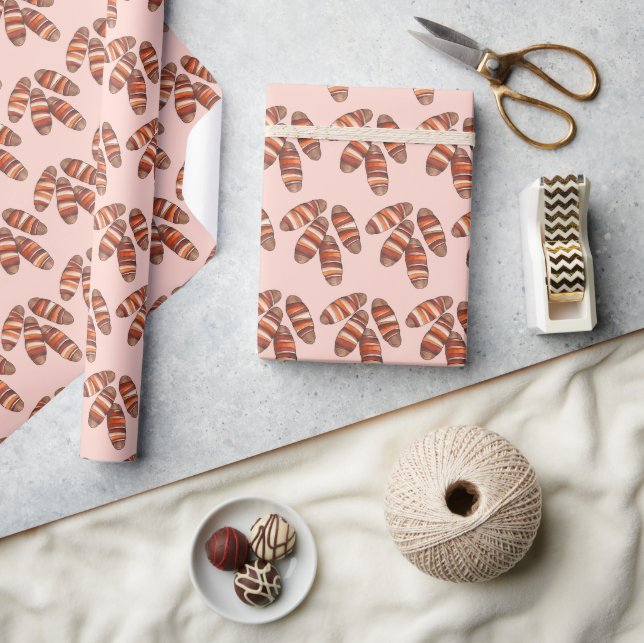 Papier Cadeau Porcs dans les couvertures Bacon Sausage Royaume-U (Artisanat)