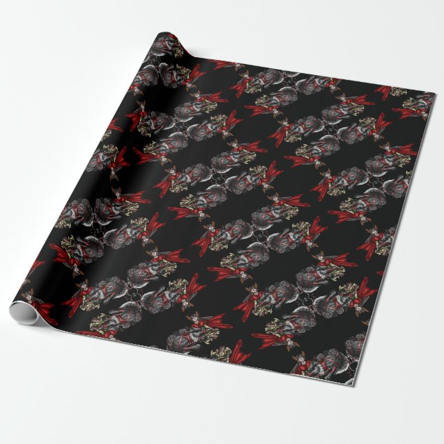 Papier Cadeau Porte de Fensalir : Iouletide (Déroulé)