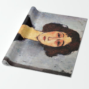 Papier Cadeau Portrait de Jeune Femme, Modigliani