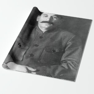 Papier Cadeau Portrait de Joseph Staline