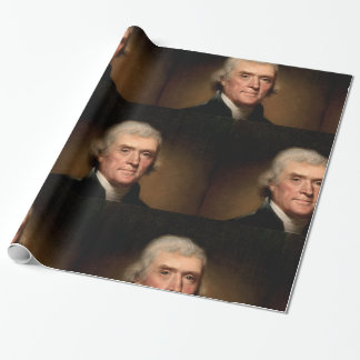Papier Cadeau Portrait de Thomas Jefferson