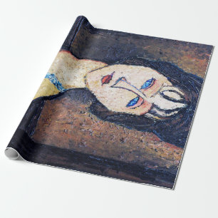 Papier Cadeau Portrait de Woman