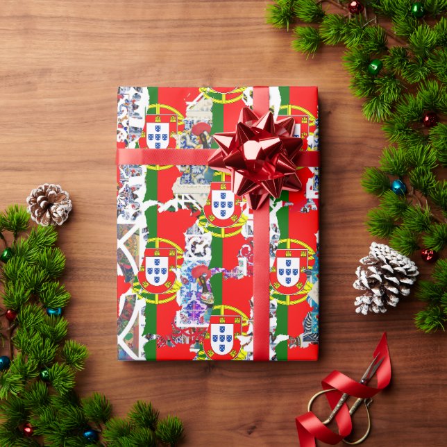 Papier Cadeau Portugal (Cadeau de vacances)