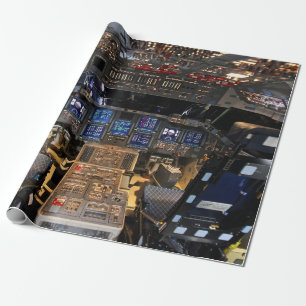 Papier Cadeau Poste de pilotage de la navette spatiale de la NAS
