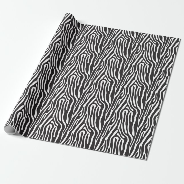Papier Cadeau Poster de animal (Déroulé)