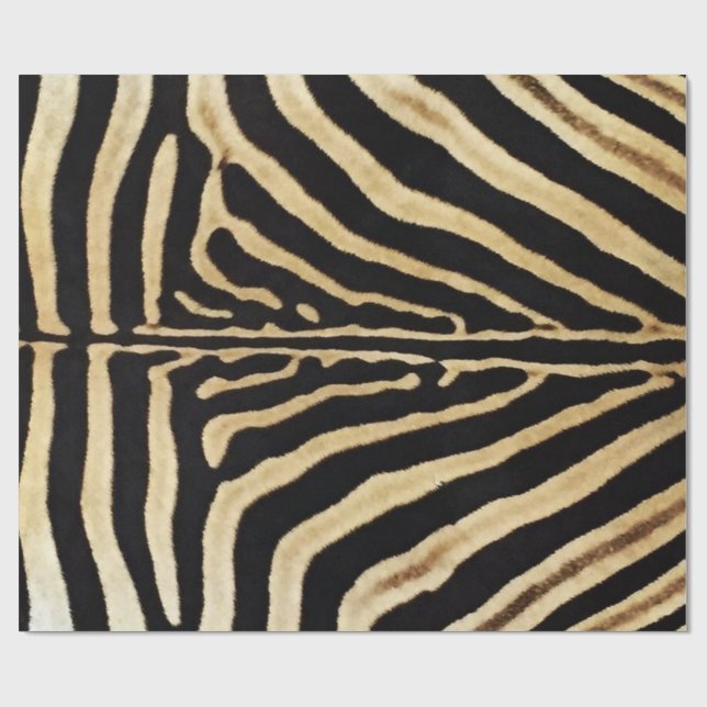 Papier Cadeau Posters Zebra Hyde Decoupage (Plat)