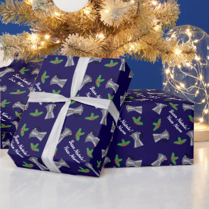 Papier Cadeau Pot à café italien Moka Buon Natale Noël mignon