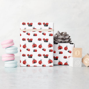 Papier Cadeau Pouilles douces modernes