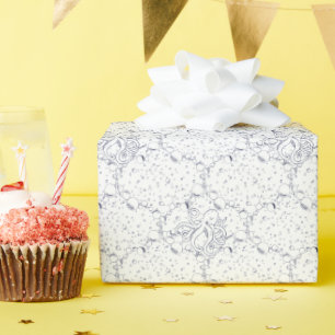 Papier Cadeau Poulpe Bulles Dérive