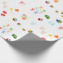 Papier cadeau pour anniversaire d'enfant