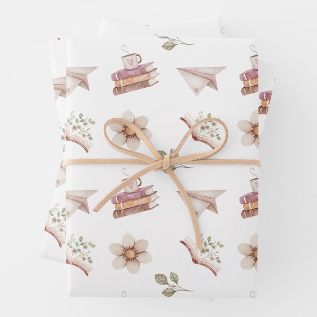 Papier cadeau pour chaque amant de livre (En situation)
