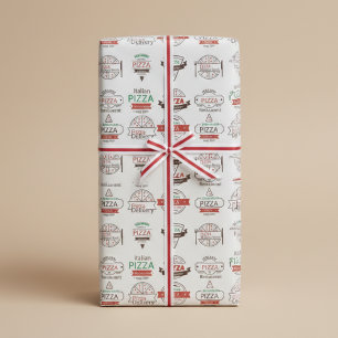 Papier Cadeau pour Concepteur de Style de Pizzeria