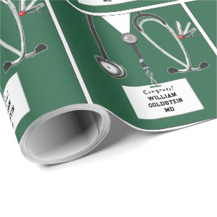 Papier cadeau pour docteur