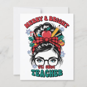 Papier Cadeau pour Enseignant Enseignant Joyeux et Lumi