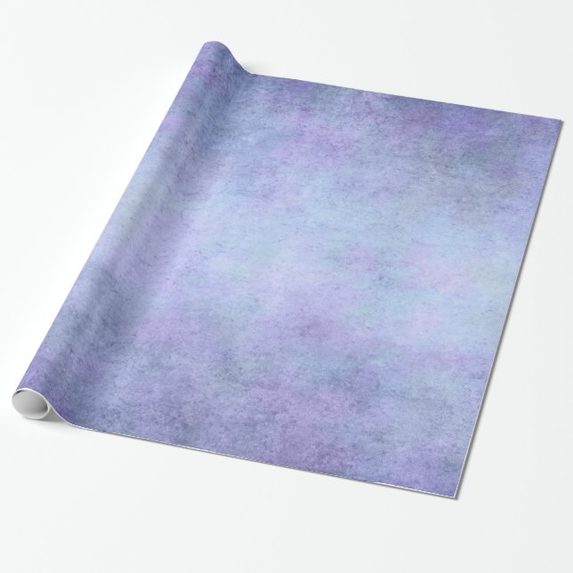 Papier Cadeau Pourpre, bleu turquoise, Aqua, et aquarelle (Déroulé)