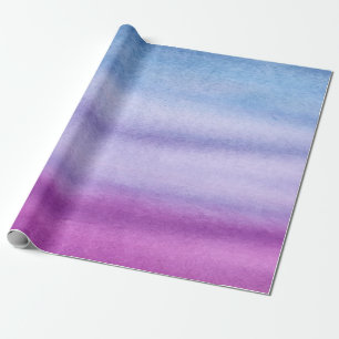 Papier Cadeau Pourpre fait sur commande d'aquarelle