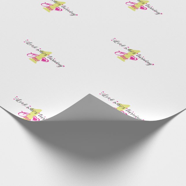 Papier Cadeau Premier anniversaire (Coin)