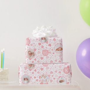 Papier Cadeau Premier Anniversaire Lovebug Personnaliser l'envel