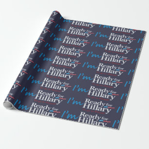Papier Cadeau Préparez pour Hillary…. Pour aller à la prison