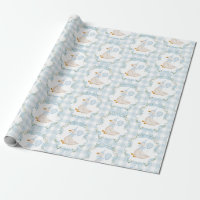 Preppy Blue Silly Goose Boy fête d'anniversaire