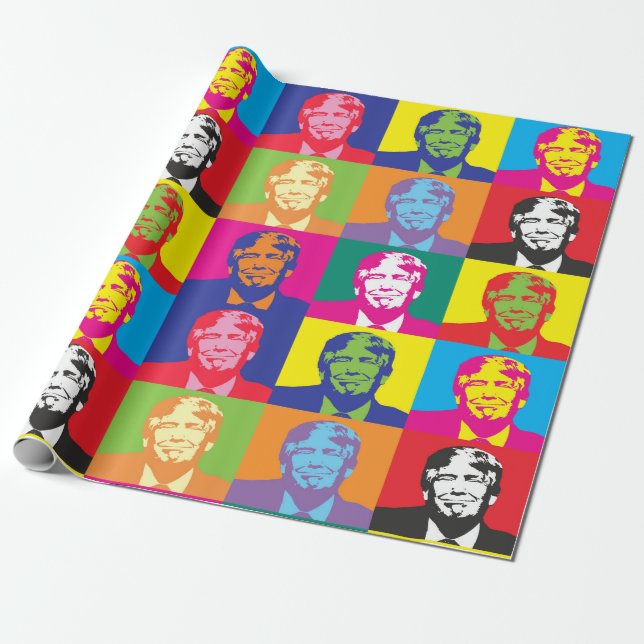Papier Cadeau Président Trump (Déroulé)