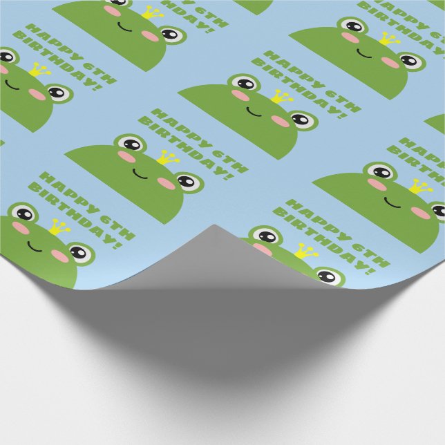 Papier Cadeau Prince de grenouille (Coin)