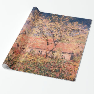 Papier Cadeau Printemps dans Giverny par Claude Monet