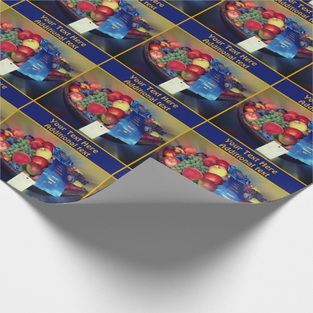 Papier Cadeau Prix Fruit Foire Pays Personnalisé (Coin)
