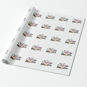 Papier Cadeau Professeur de langue présenter des idées