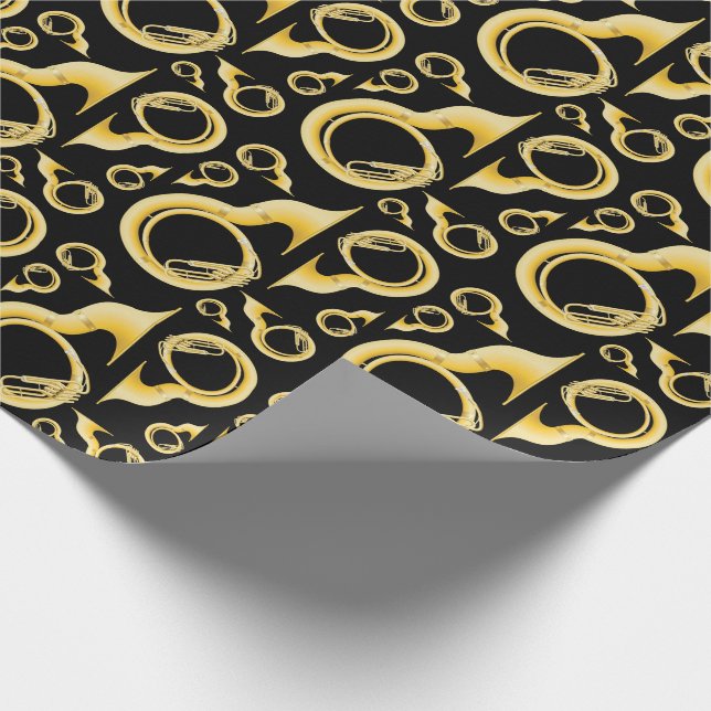 Papier Cadeau Professeur de musique sousaphone (Coin)
