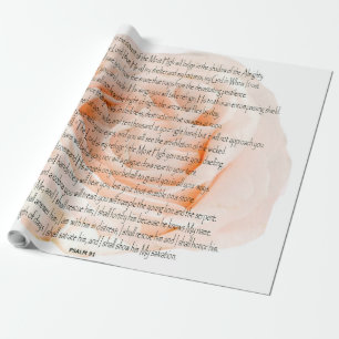 Papier Cadeau Psaume 91 Le Seigneur est mon refuge