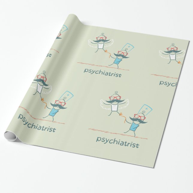 Papier Cadeau Psychiatre (Déroulé)