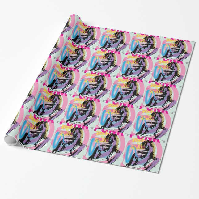 Papier Cadeau punk_girl (Déroulé)