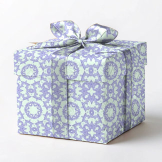 Papier Cadeau Purple And Blue Abstract 