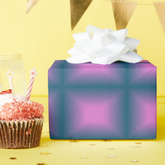 Papier Cadeau Purple Cube