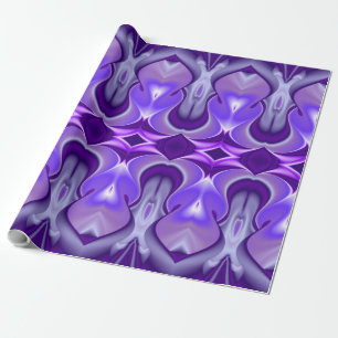 Papier Cadeau Purple Dream, Imaginaire Abstrait Rainbow-Art