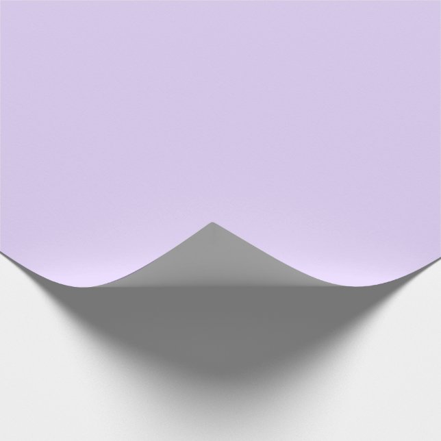 Papier Cadeau Purple Irises Floral Art Personnalisé (Coin)