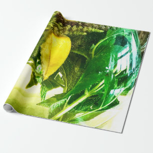 Papier Cadeau Quand la vie vous donne des citrons