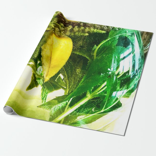 Papier Cadeau Quand la vie vous donne des citrons (Déroulé)