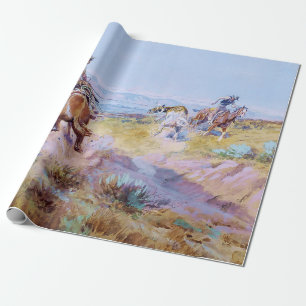 Papier Cadeau « Quand les vaches étaient sauvages » de Charles M