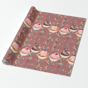 Papier Cadeau quequitos, chocolats