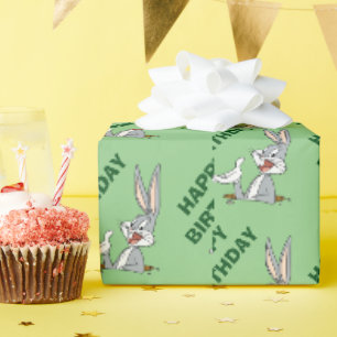 Papier Cadeau QU'EST-CE QU'IL Y A DOC?™ BUGS BUNNY™ Terrier de L