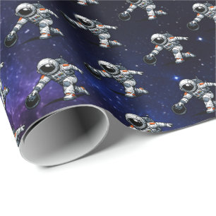 Papier Cadeau Quirling Astronaute