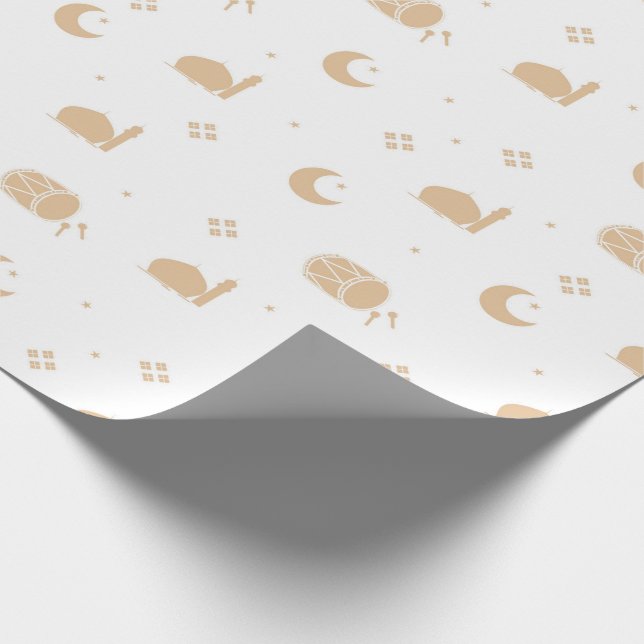 Papier Cadeau Ramadan Kareem Aïd Moubarak Joyeux Aïd (Coin)